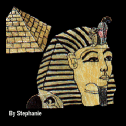 Egyptian Pharoah by Stephanie